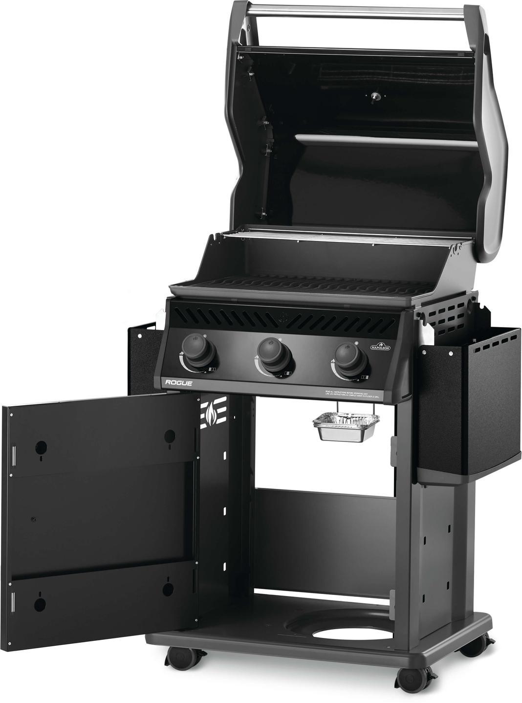 Napoleon Grills - 3 Burner Natural Gas BBQ in Black - R425NK-1