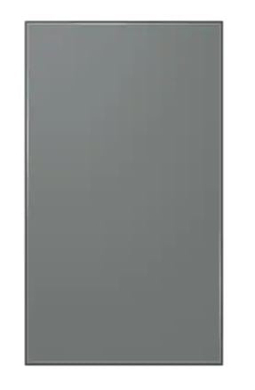 Samsung - Bespoke 4-Door Flex Refrigerator Bottom Panel in Grey - RA-F18DBB31 - RA-F18DBB31