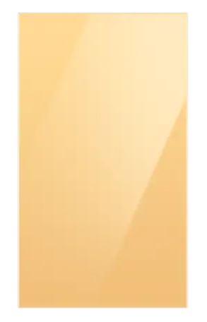 Samsung - Bespoke 4-Door Flex Refrigerator Bottom Panel in Yellow - RA-F18DBBC0 - RA-F18DBBC0