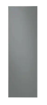 Samsung - Bespoke 1 Door Column Refrigerator/Freezer Panel in Grey - RA-R23DAA31 - RA-R23DAA31