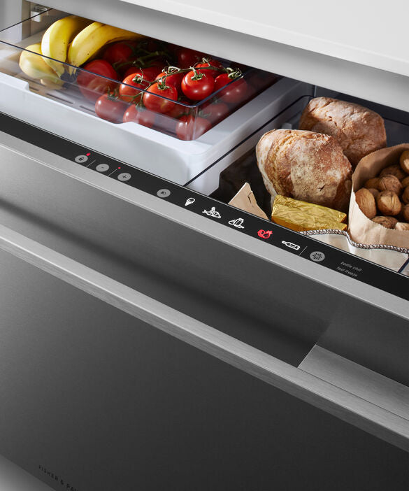 Fisher Paykel - 33.6875 Inch 3.1 cu. ft Built In / Integrated Drawer Refrigerator in Panel Ready - RB36S25MKIW