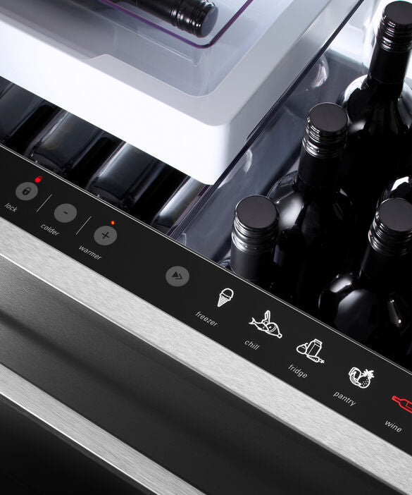 Fisher Paykel - 33.6875 Inch 3.1 cu. ft Built In / Integrated Drawer Refrigerator in Panel Ready - RB36S25MKIW