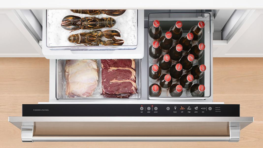 Fisher Paykel - 33.65625 Inch 3.1 cu. ft Built In / Integrated Drawer Refrigerator in Panel Ready - RB36S25MKIW N 1