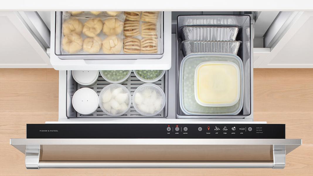 Fisher Paykel - 33.65625 Inch 3.1 cu. ft Built In / Integrated Drawer Refrigerator in Panel Ready - RB36S25MKIW N 1