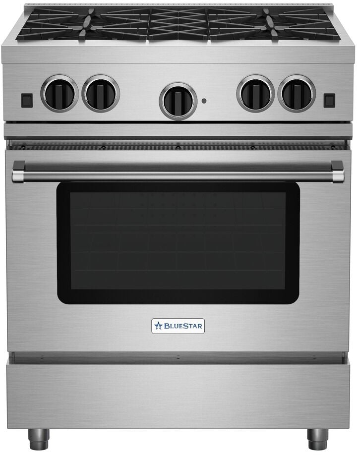 BlueStar - 4.6 cu. ft Gas Range in Stainless - RCS304BV2L