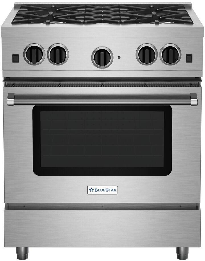 Bluestar - 4.6 cu. ft Gas Range in Stainless - RCS30SBV2C