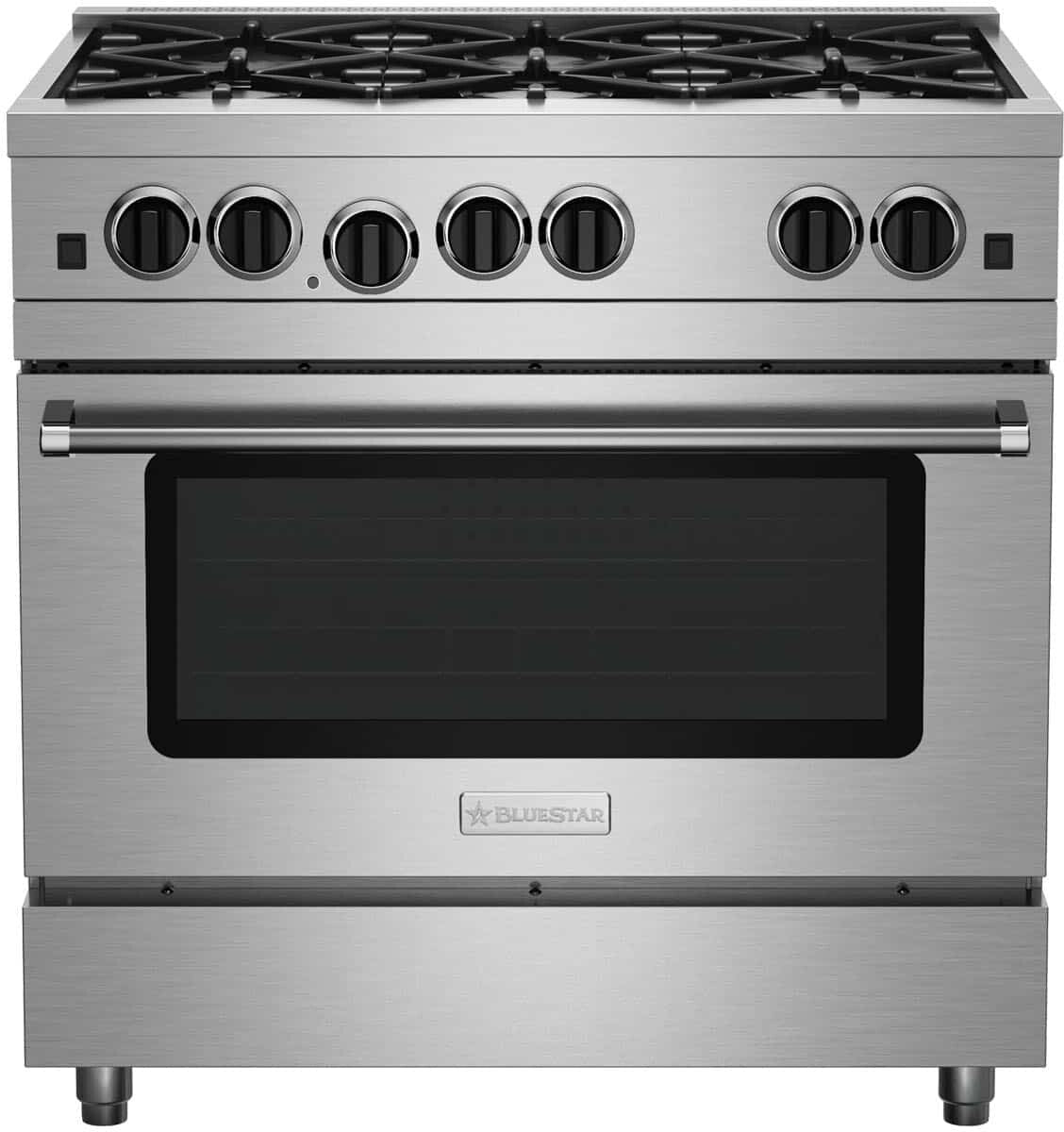 BlueStar - 5.1 cu. ft Gas Range in Stainless - RCS36SBV2L