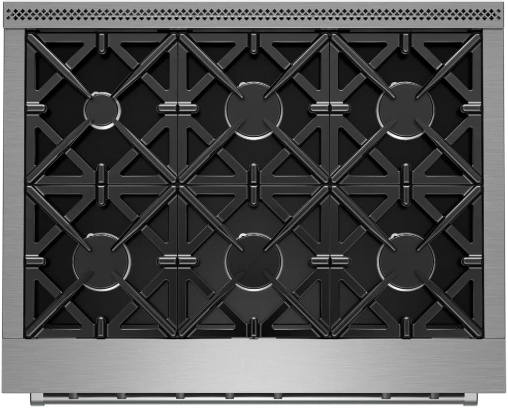 BlueStar - 5 cu. ft Gas Range in Stainless - RCS36SBV2PLT