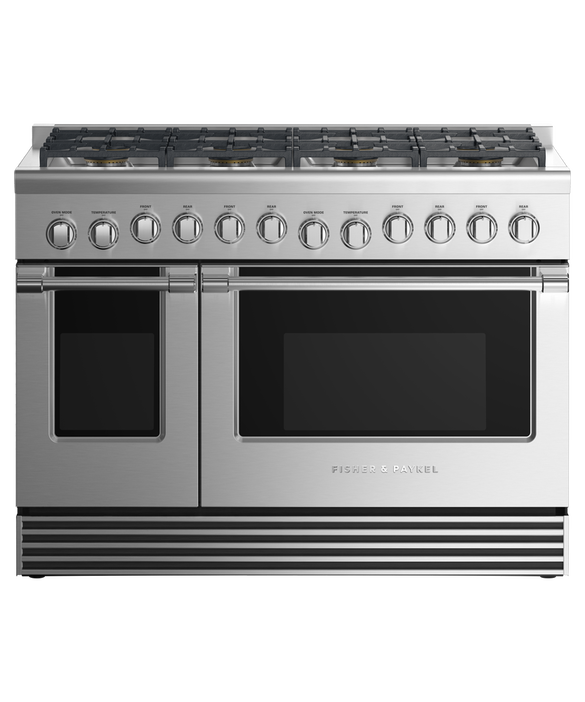 Fisher Paykel - 6.9 cu. ft Dual Fuel Range in Stainless - RDV2-488N N