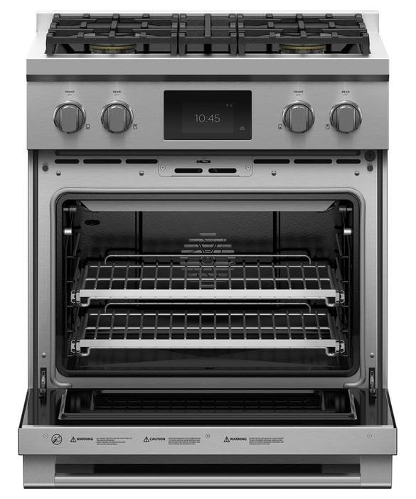 Fisher Paykel - 4 cu. ft Dual Fuel Range in Stainless - RDV3-304-N