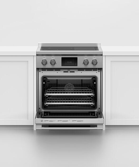 Fisher Paykel - 4 cu. ft Dual Fuel Range in Stainless - RDV3-304-N