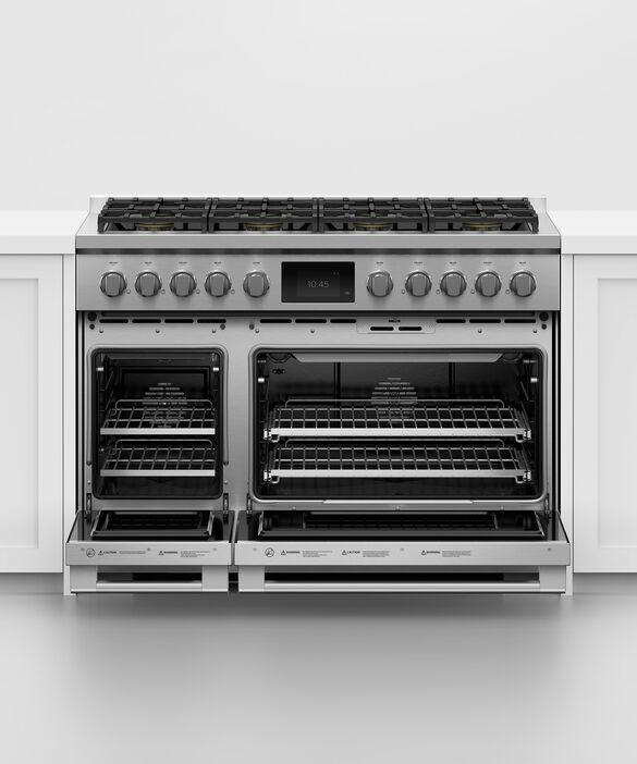 Fisher Paykel - 6.9 cu. ft Dual Fuel Range in Stainless - RDV3-488-L