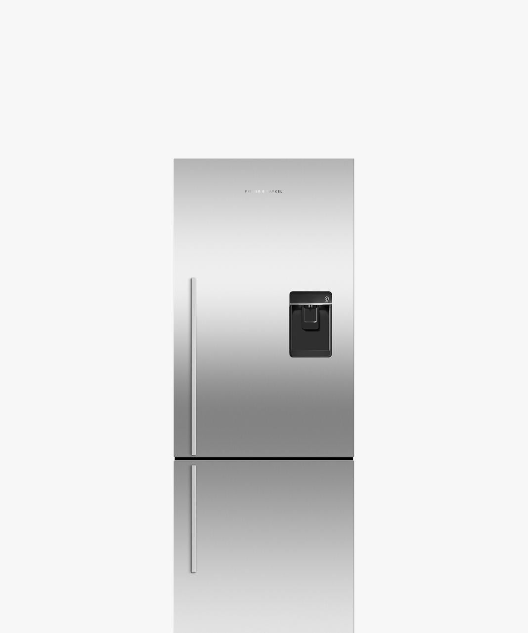 Fisher Paykel - 25 Inch 13.4 cu. ft Bottom Mount Refrigerator in Stainless - RF135BDRUX4 N