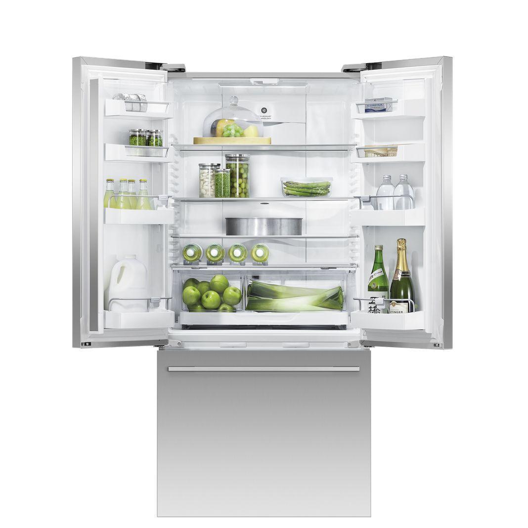 Fisher Paykel - 31 Inch 16.9 cu. ft French Door Refrigerator in Stainless - RF170ADX4 N