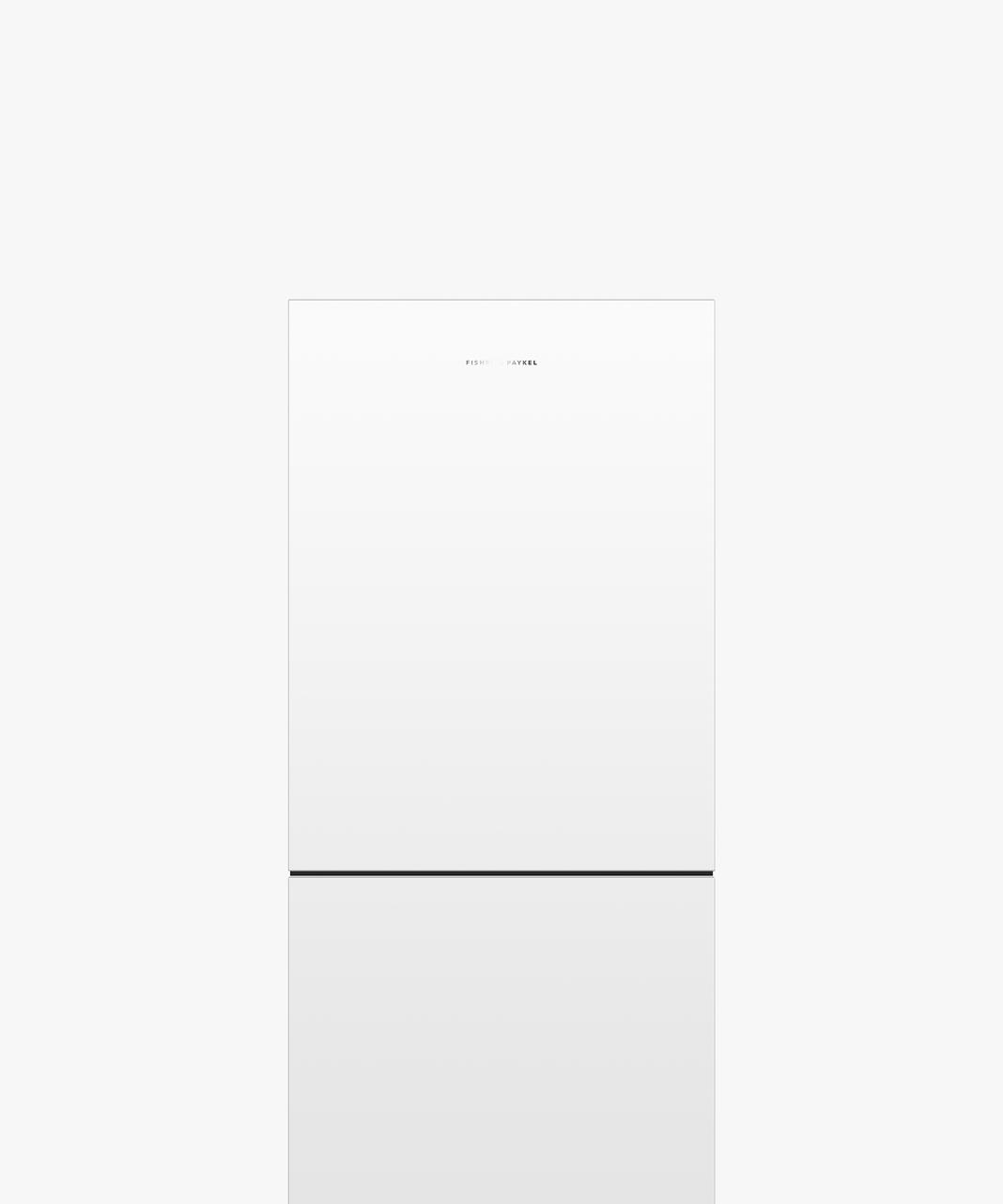 Fisher Paykel - 31.125 Inch 17.5 cu. ft Bottom Mount Refrigerator in White - RF170BRPW6 N