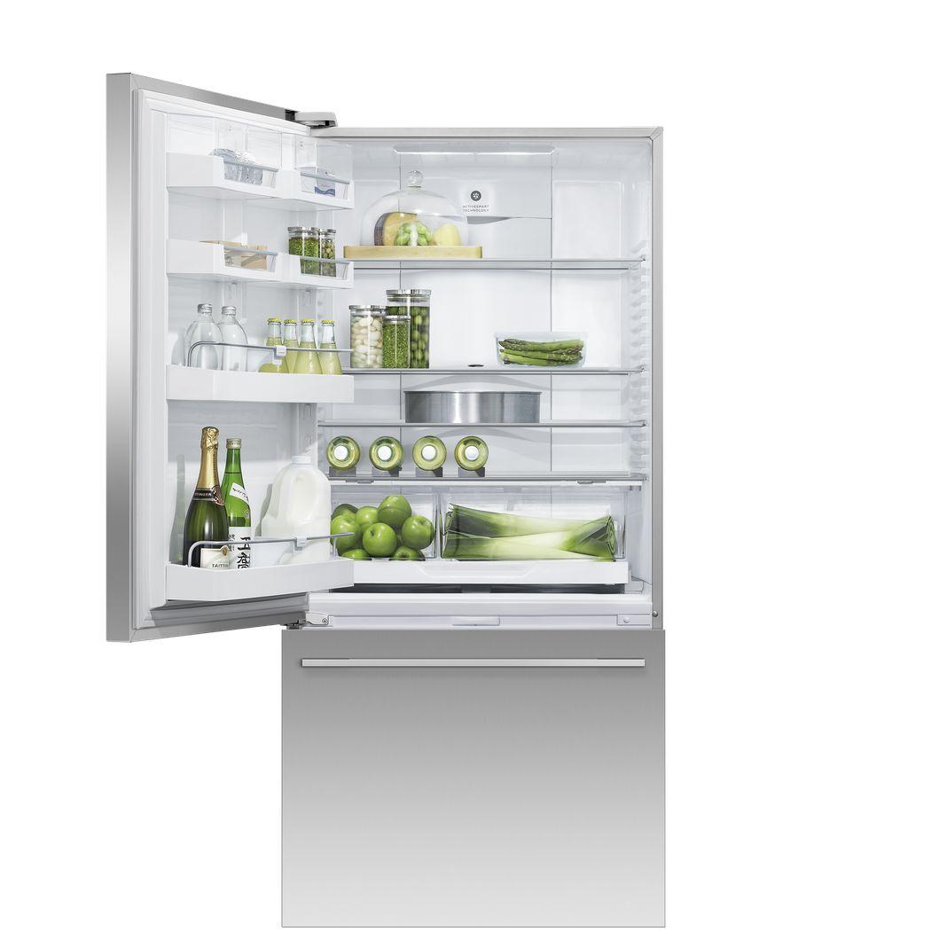 Fisher Paykel - 31 Inch 17.1 cu. ft Bottom Mount Refrigerator in Stainless - RF170WDLJX5