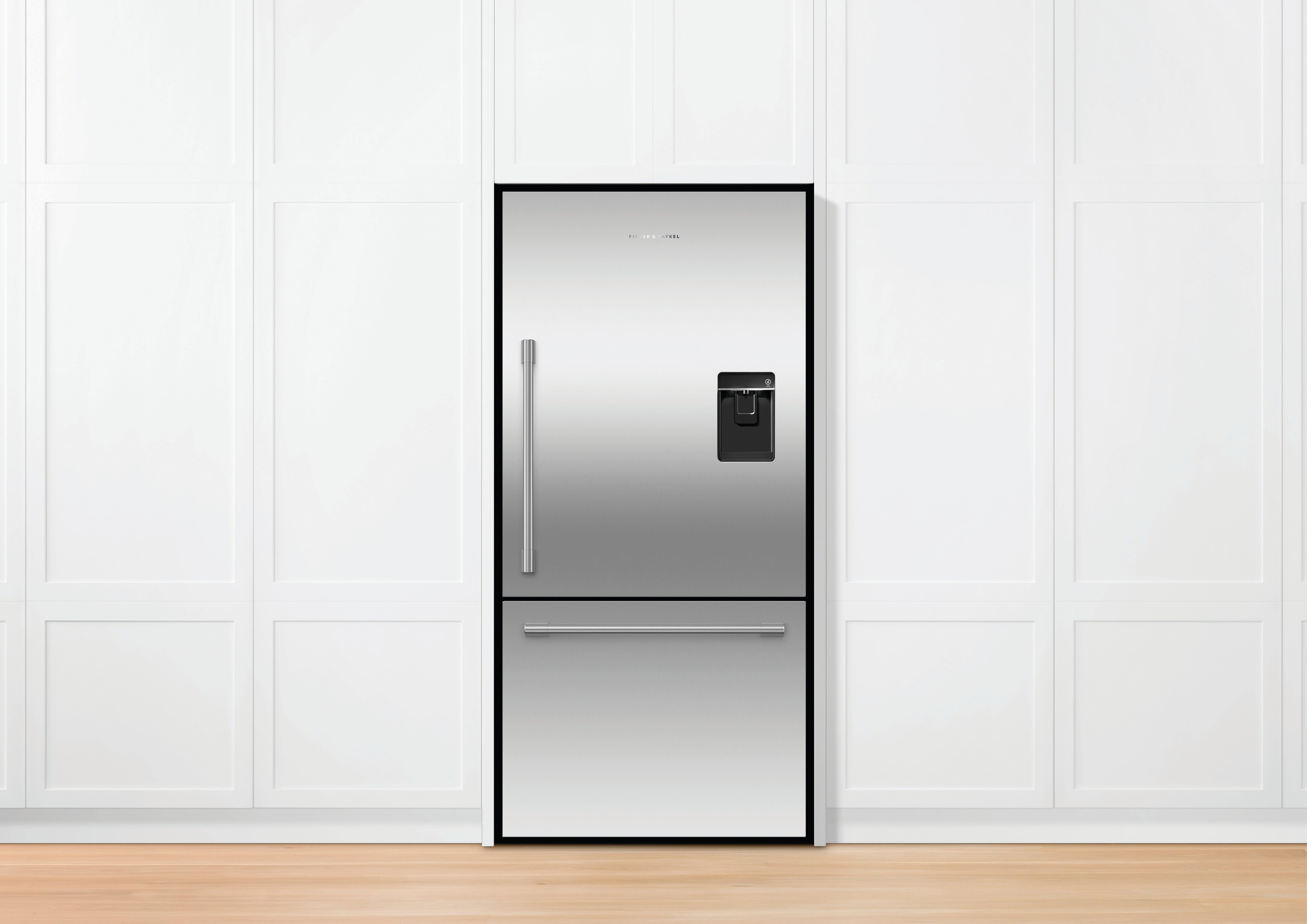 Fisher Paykel - 32 Inch 17.1 cu. ft Bottom Mount Refrigerator in Stainless - RF170WRHUX1