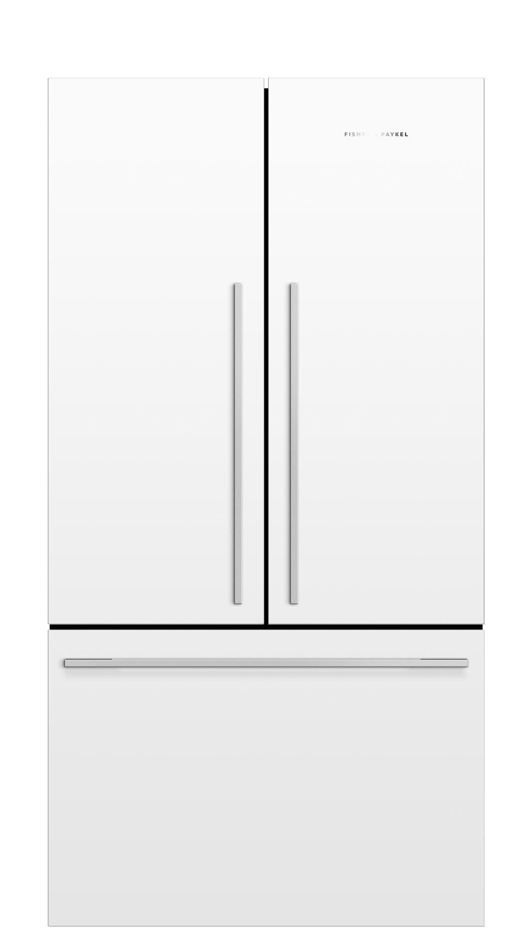 Fisher Paykel - 35.5 Inch 20.1 cu. ft French Door Refrigerator in White - RF201ADW5 N