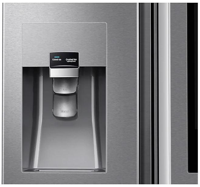 Samsung - 35.75 Inch 22 cu. ft French Door Refrigerator in Stainless - RF22M9581SR