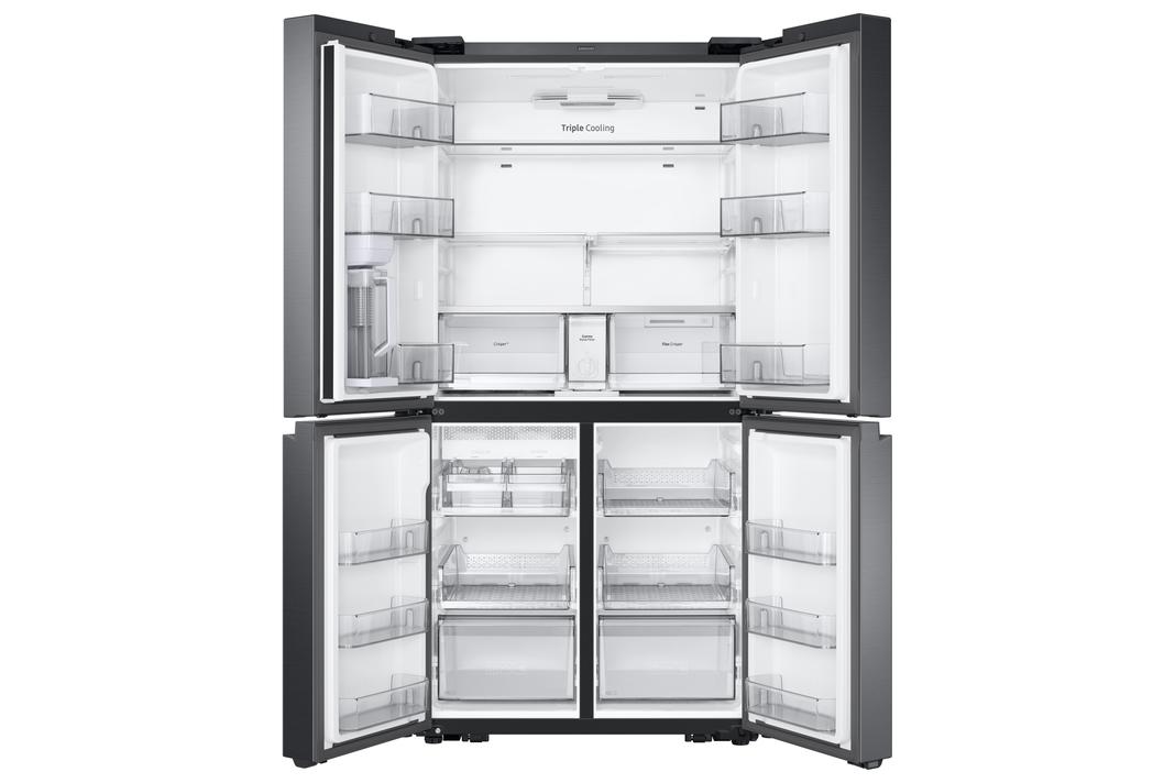 Samsung - 35.875 Inch 22.9 cu. ft 4-Door Flex French Door Refrigerator in Black Stainless - RF23A9071SG
