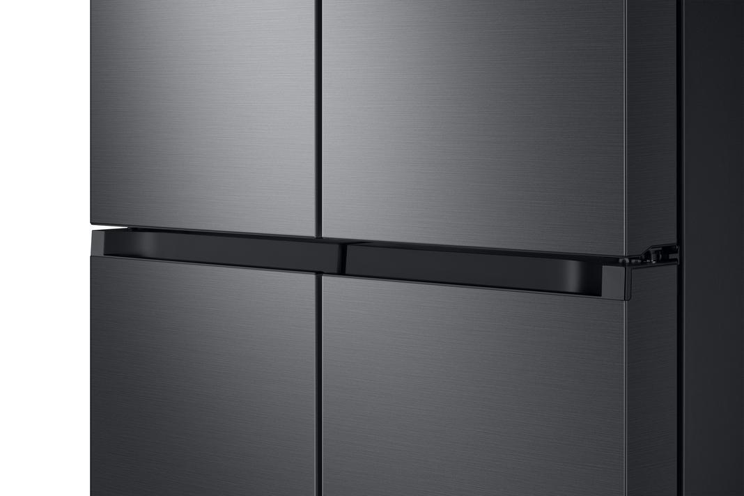 Samsung - 35.875 Inch 22.9 cu. ft 4-Door Flex French Door Refrigerator in Black Stainless - RF23A9071SG