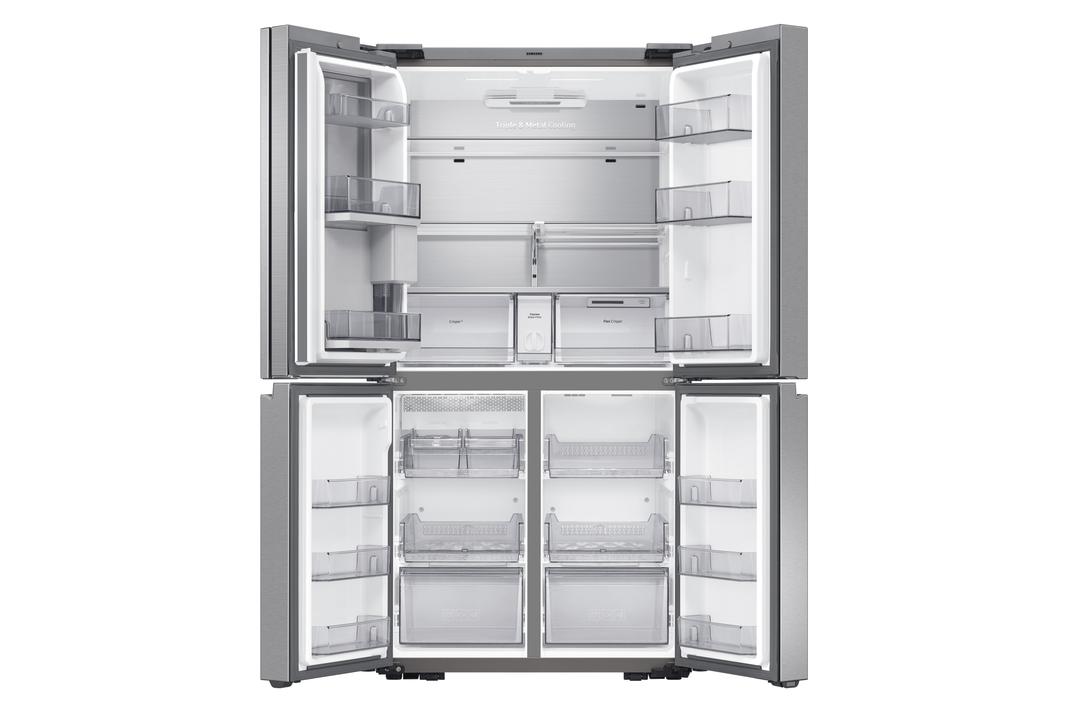 Samsung - 35.875 Inch 22.8 cu. ft 4-Door Flex French Door Refrigerator in Stainless - RF23A9671SR