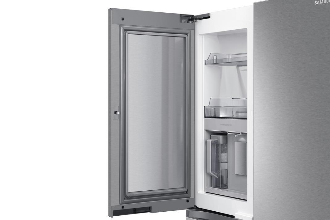 Samsung - 35.875 Inch 22.8 cu. ft 4-Door Flex French Door Refrigerator in Stainless - RF23A9671SR