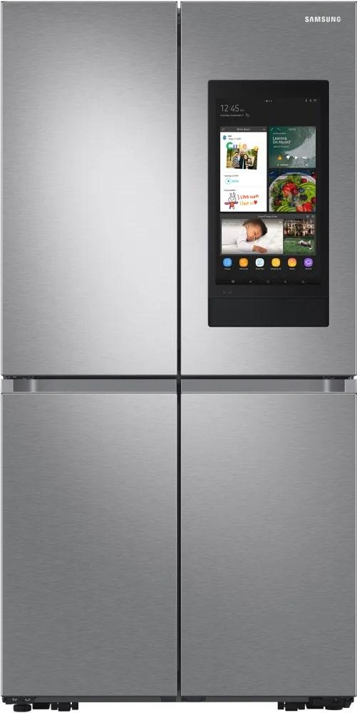 Samsung - 35.875 Inch 22.5 cu. ft 4-Door Flex Refrigerator in Stainless - RF23A9771SR