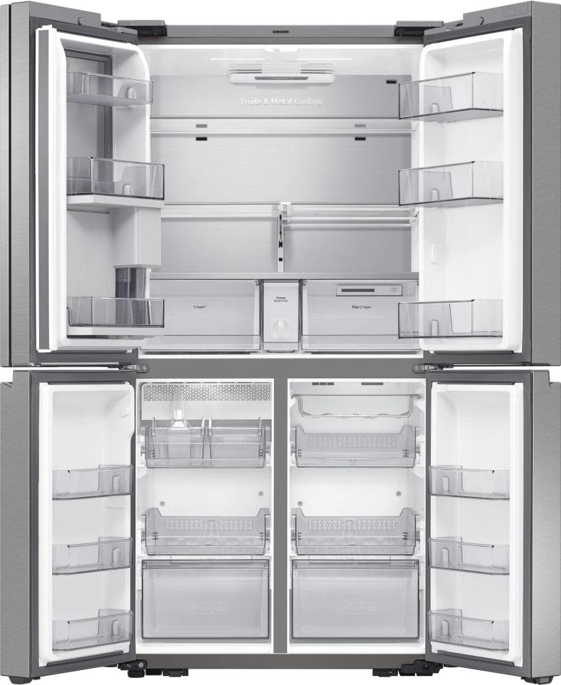 Samsung - 35.875 Inch 22.5 cu. ft 4-Door Flex Refrigerator in Stainless - RF23A9771SR