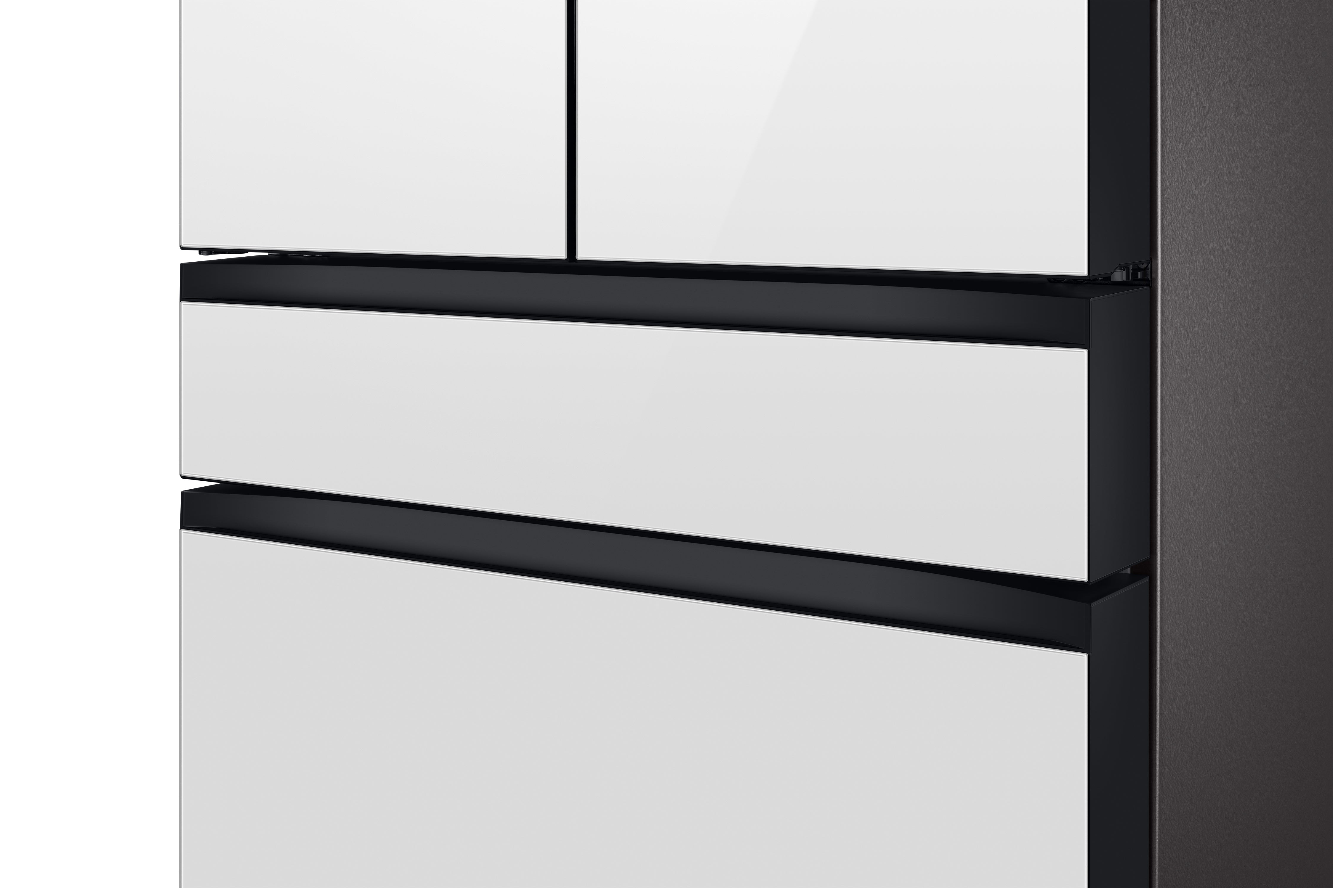 Samsung - Bespoke 35.8 Inch 22.9 cu. ft French Door Refrigerator in Panel Ready - RF23BB8200APAA