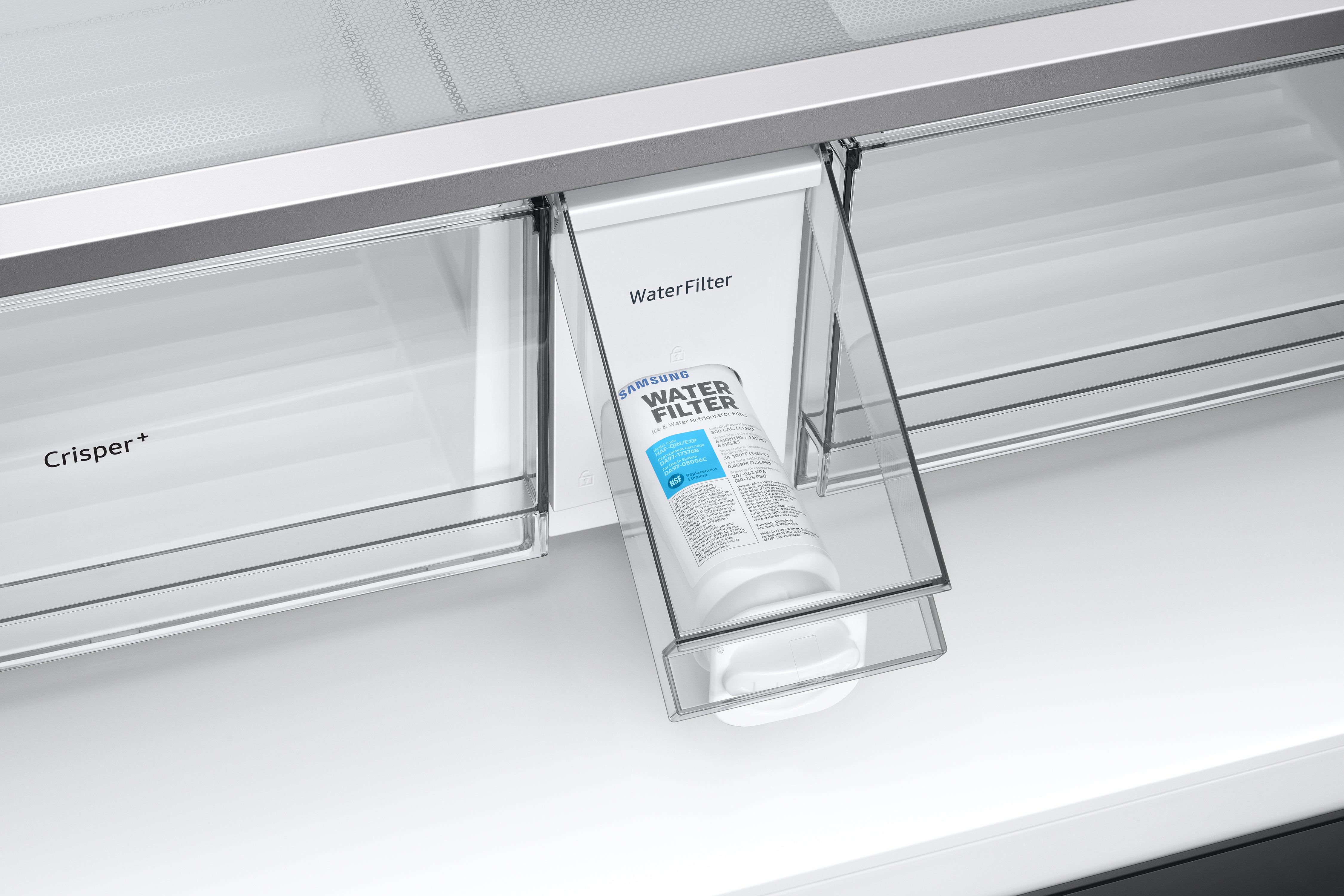 Samsung - Bespoke 35.75 Inch 22.8 cu. ft French Door Refrigerator in Panel Ready - RF23BB8600APAA