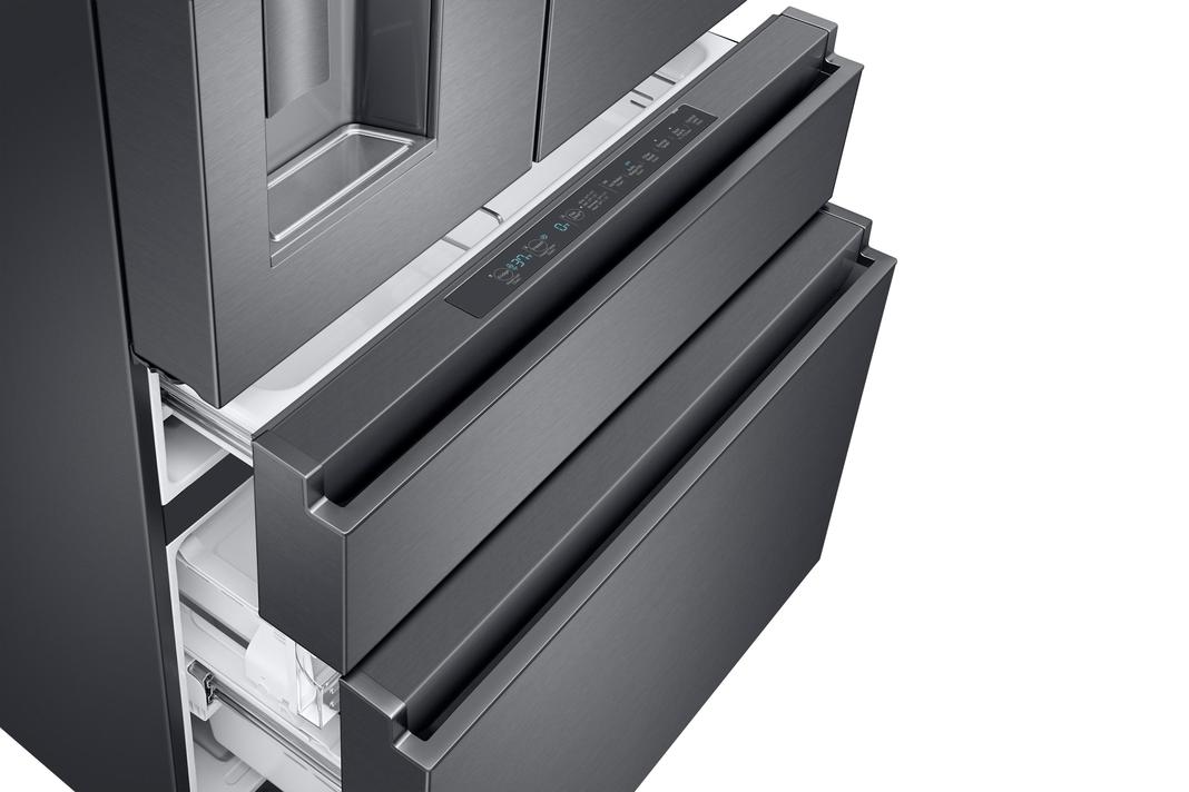 Samsung - 35.8 Inch 22.6 cu. ft French Door Refrigerator in Stainless - RF23M8070SG