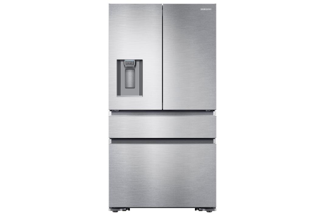 Samsung - 35.8 Inch 22.6 cu. ft French Door Refrigerator in Stainless - RF23M8070SR