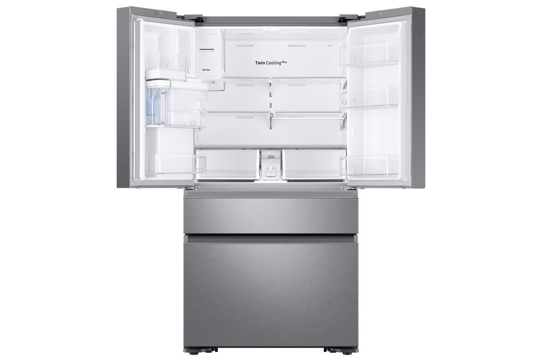 Samsung - 35.8 Inch 22.6 cu. ft French Door Refrigerator in Stainless - RF23M8070SR