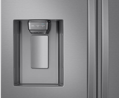 Samsung - 35.75 Inch 22.6 cu. ft French Door Refrigerator in Stainless - RF23R6201SR