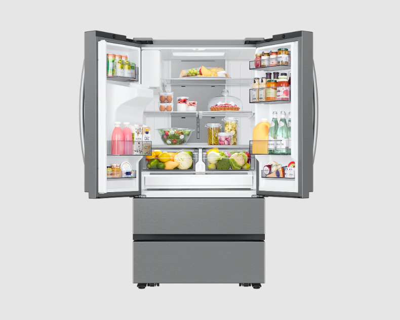 Samsung - 36 Inch 24.7 cu. ft French Door Refrigerator in Stainless - RF26CG7400SRAA