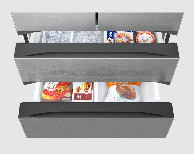 Samsung - 36 Inch 24.7 cu. ft French Door Refrigerator in Stainless - RF26CG7400SRAA