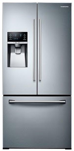Samsung - 32.75 Inch 25.5 cu. ft French Door Refrigerator in Stainless - RF26J7500SR