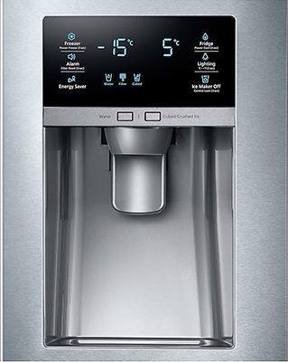 Samsung - 32.75 Inch 25.5 cu. ft French Door Refrigerator in Stainless - RF26J7500SR