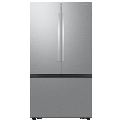 Samsung - 35.75 Inch 26.5 cu. ft French Door Refrigerator in Stainless - RF27CG5100SRAA