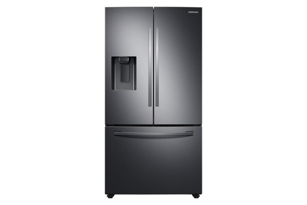 Samsung - 35.8 Inch 27 cu. ft French Door Refrigerator in Stainless - RF27T5201SG