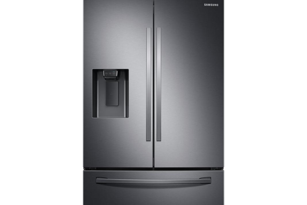 Samsung - 35.8 Inch 27 cu. ft French Door Refrigerator in Stainless - RF27T5201SG