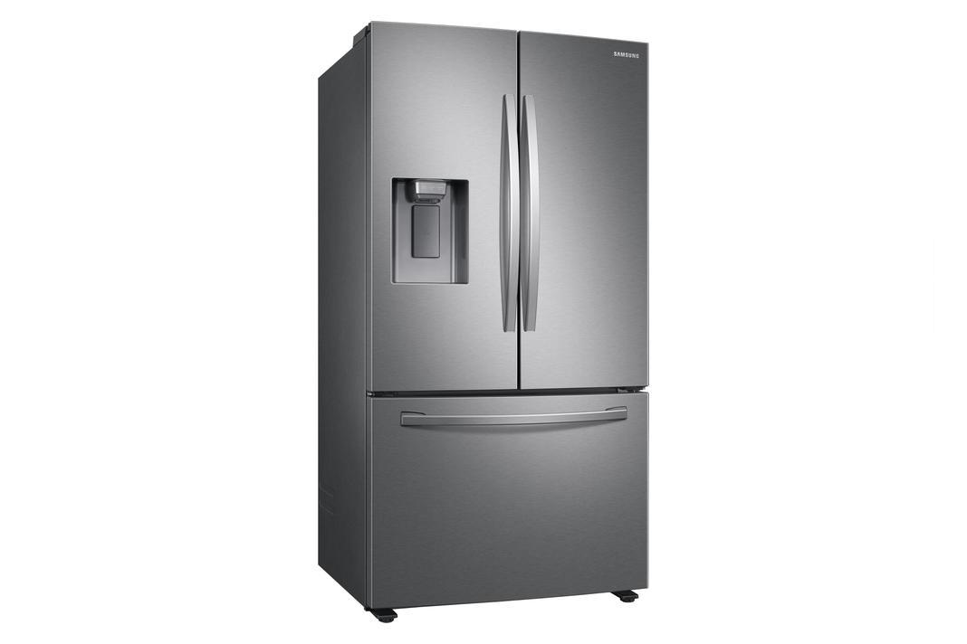 Samsung - 35.8 Inch 27 cu. ft French Door Refrigerator in Stainless - RF27T5201SR