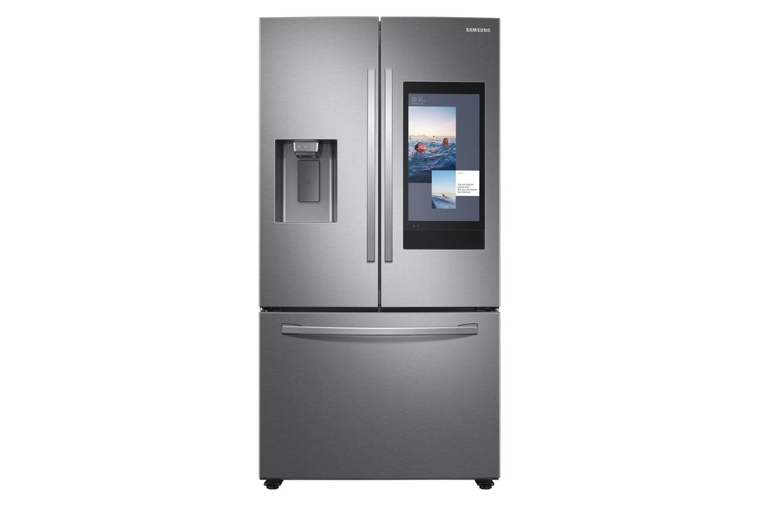 Samsung - 35.8 Inch 26.5 cu. ft French Door Refrigerator in Stainless - RF27T5501SR