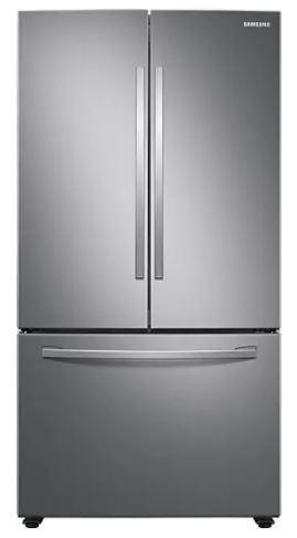 Samsung - 35.8 Inch 28.2 cu. ft French Door Refrigerator in Stainless - RF28T5A01SR