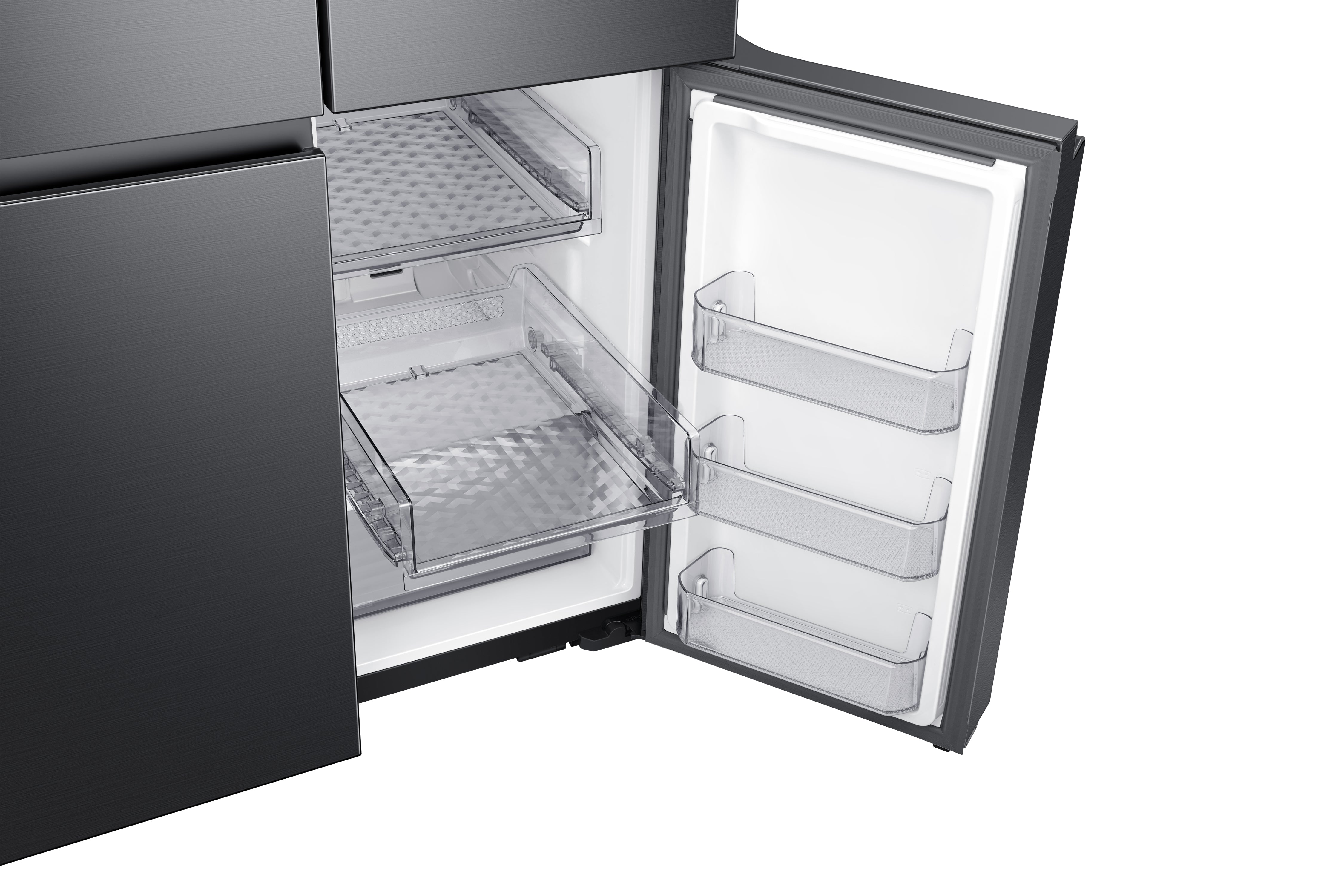 Samsung - 35.875 Inch 29 cu. ft 4-Door French Door Refrigerator in Black Stainless - RF29A9671SG