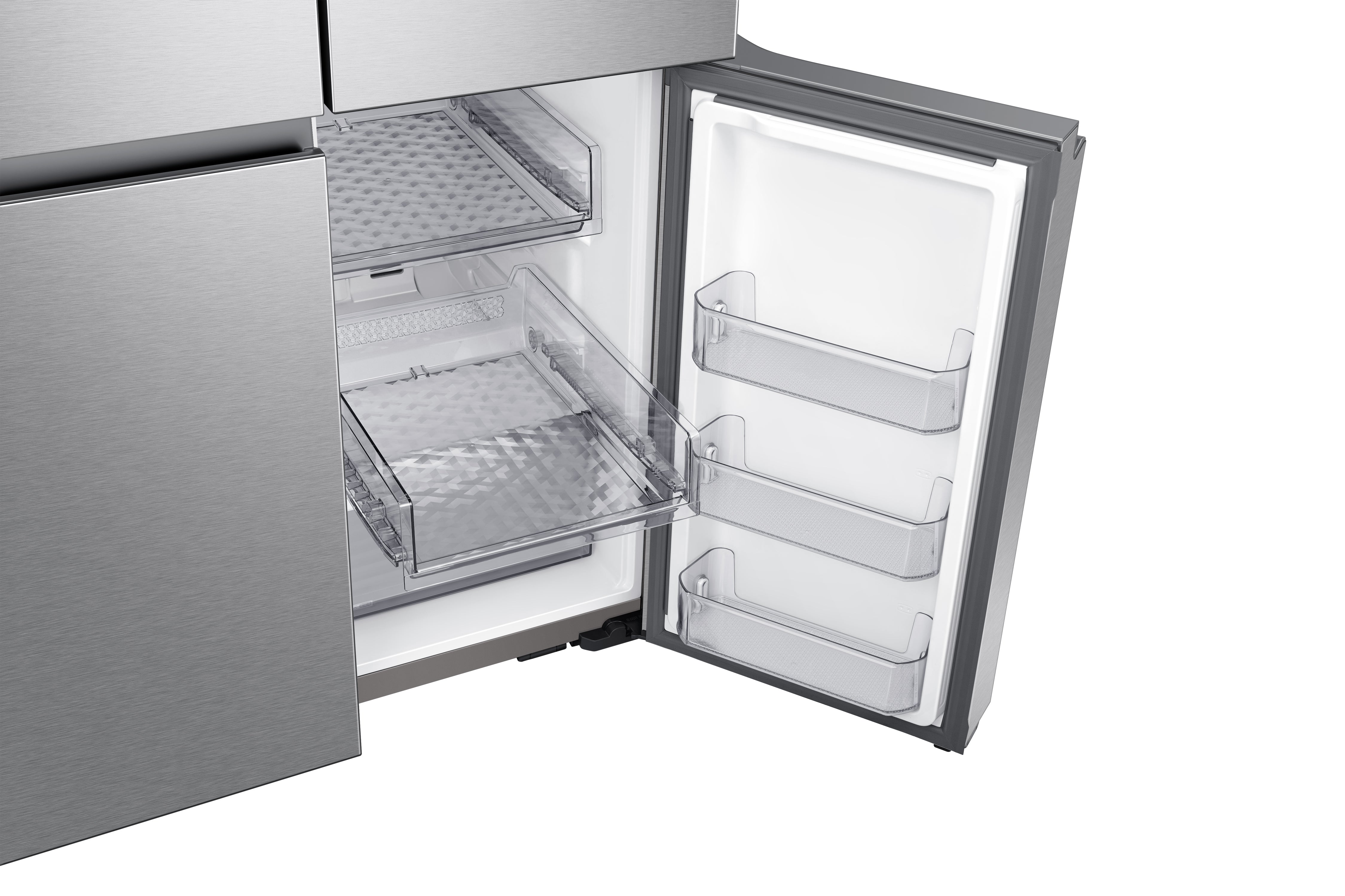 Samsung - 35.875 Inch 29 cu. ft 4-Door French Door Refrigerator in Stainless - RF29A9671SR