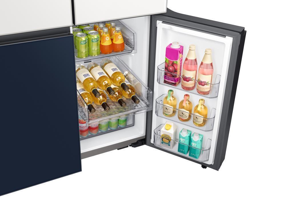 Samsung - Bespoke 35.9 Inch 29 cu. ft 4-Door Flex Refrigerator in Panel Ready - RF29A9675AP