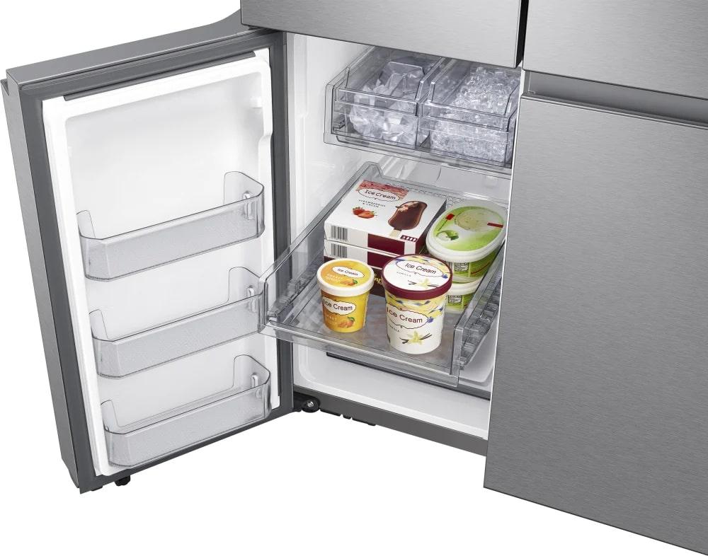 Samsung - 35.875 Inch 28.6 cu. ft 4-Door Flex Refrigerator in Stainless - RF29A9771SR