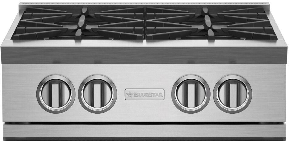 BlueStar - 23.875 inch wide Gas Cooktop in Stainless - RGTNB244BV2LPLT